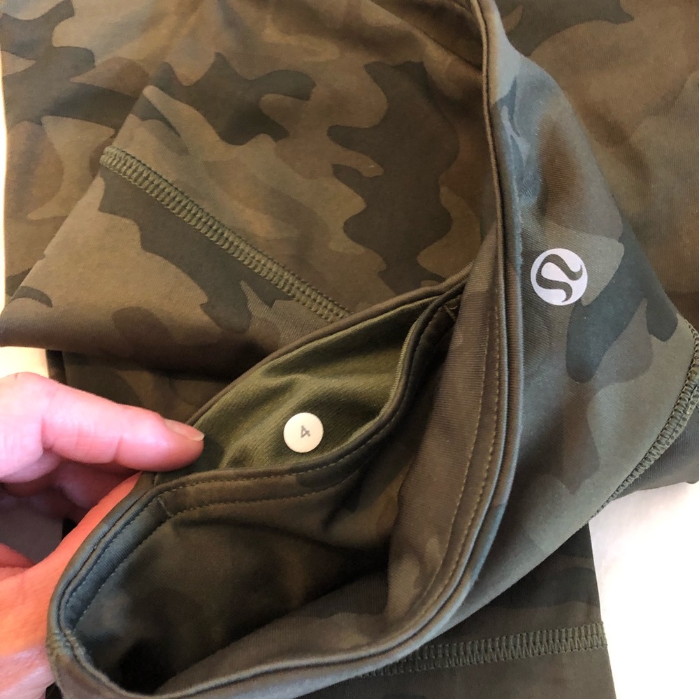 LULULEMON Wunder Under camo crop leggings - Picture 4 of 5